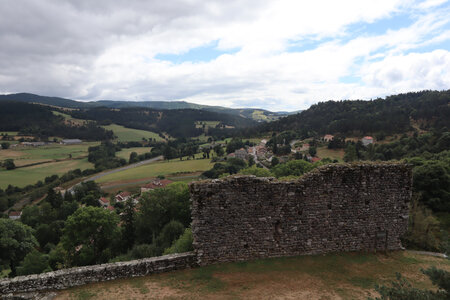 2024_09_05 De Langogne à La Bastide-Puylaurent, IMG_7526 Vue depuis le château de Luc